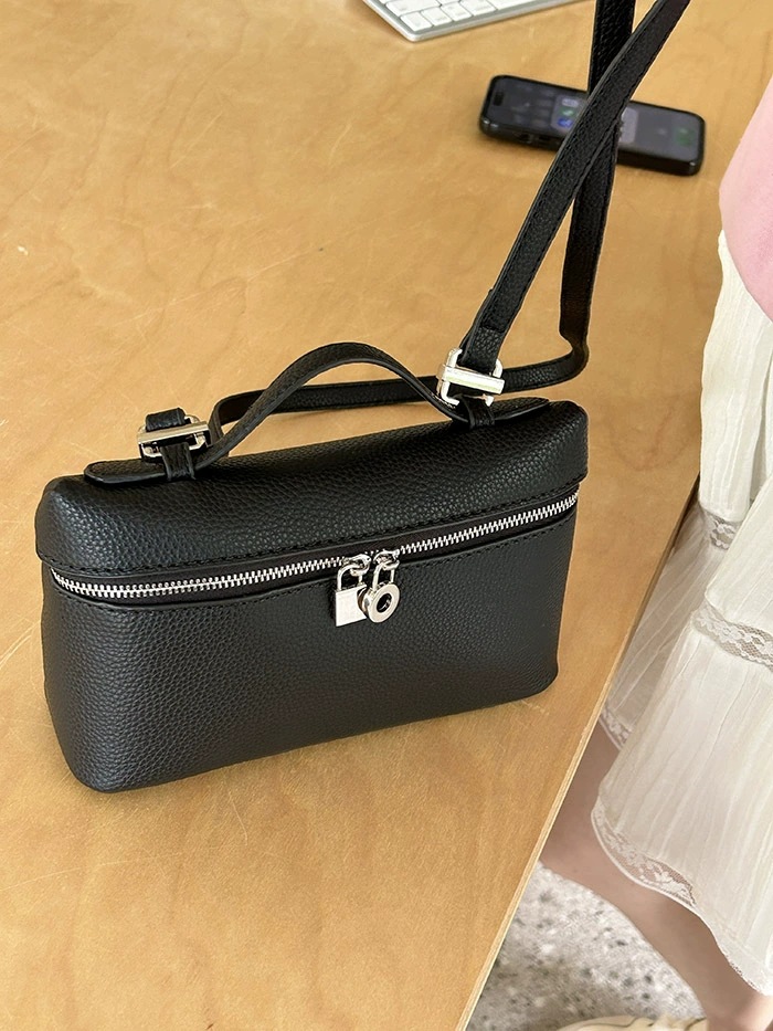 Bolsos exquisitos transfronterizos, bolsos de nicho coreanos, bolsos de lujo, bolsos de mano de un hombro, bolsos de viento, bolsos de mujer pu