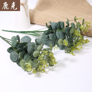 Luke simulated green plants and ucali leaves wholesale wedding hall set decoration fake flowers engineering road decoration