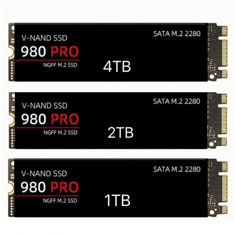 M.2 SSD 1TB 2TB 4TB noutbuk və kompüter üçün