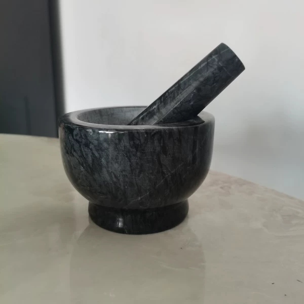 Bowl -shaped sea waves+stone hammer
