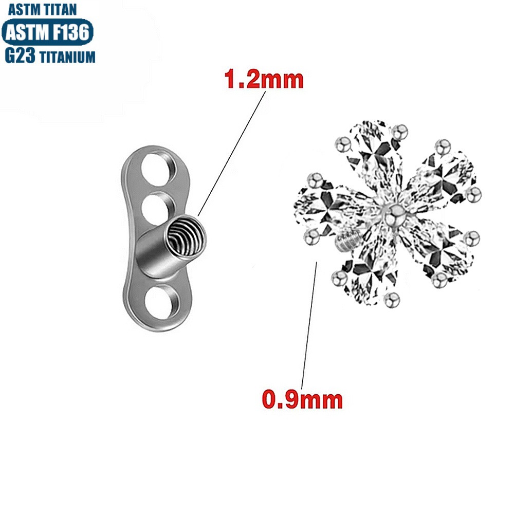 Labret stud lip piercing jewelry styling detail