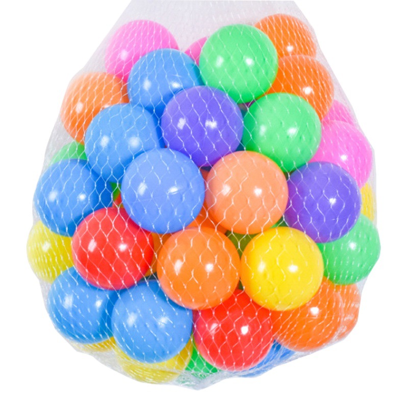 Ocean ball baby thick color non-toxic tasteless children's household can bite indoor toy ball pool manufacturers wholesale