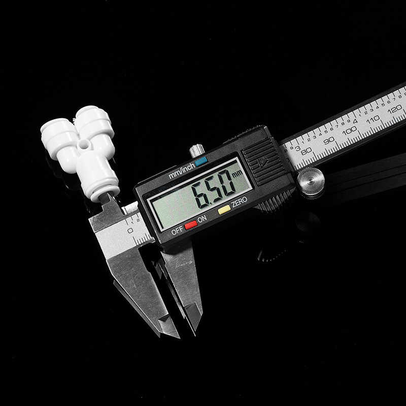 Y Tipo de tres vías de purificación de agua purificador de agua Universal de 2 puntos conector rápido adaptador de enchufe rápido conector de tubería de distribución de agua