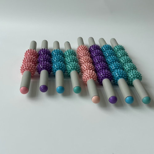 Hedgehog Ball Massage Stick Yoga Massage Stick Mace Sports Roller Yoga Gear Muscle Deep Relaxation Roller