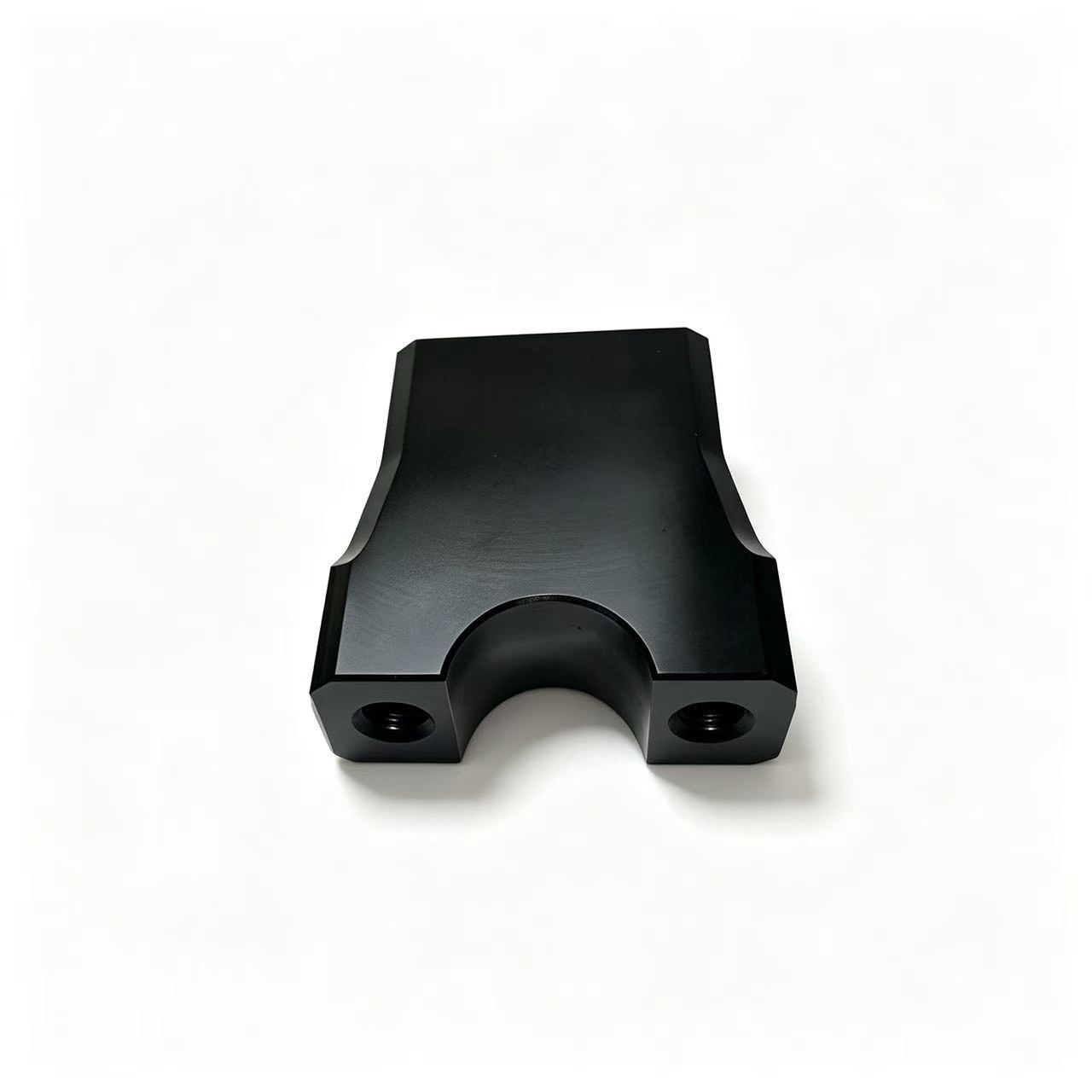 Motorcycle Front Shock Absorber Accessories, Connecting Plate Seat Repair and Replacement, Glossy Black