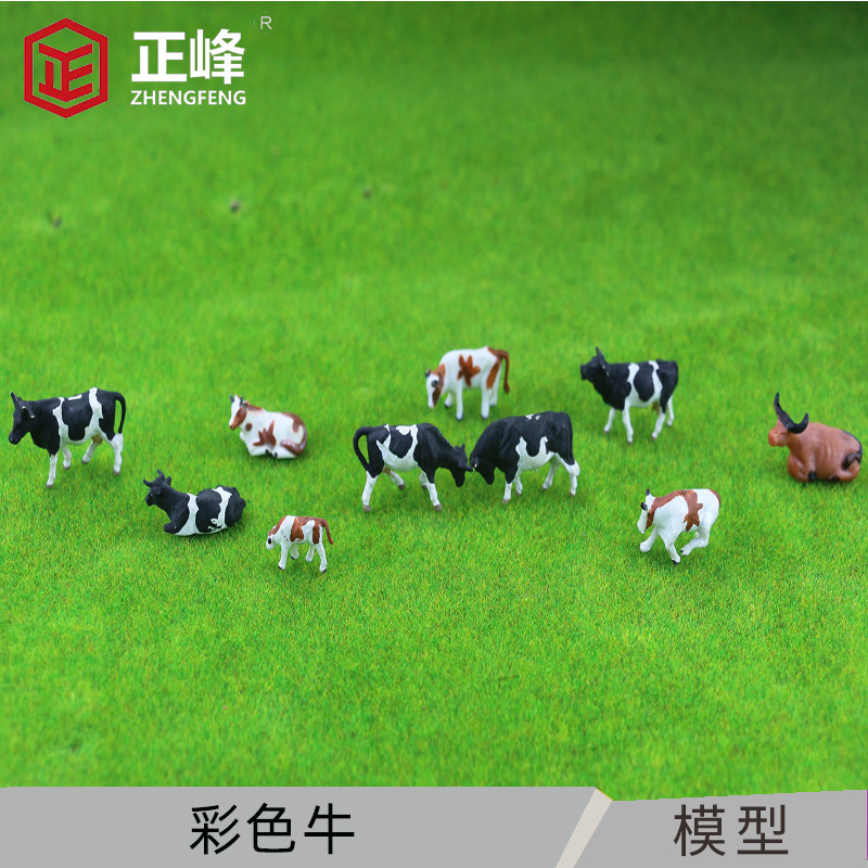 Microlandscape Animal Cattle Animal Cattle Animal Ranch Cow…