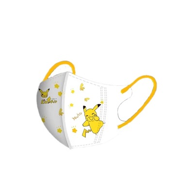 3D定位 可达鸭 独立包装学生口罩  儿童 学生 可爱卡通一次性口罩