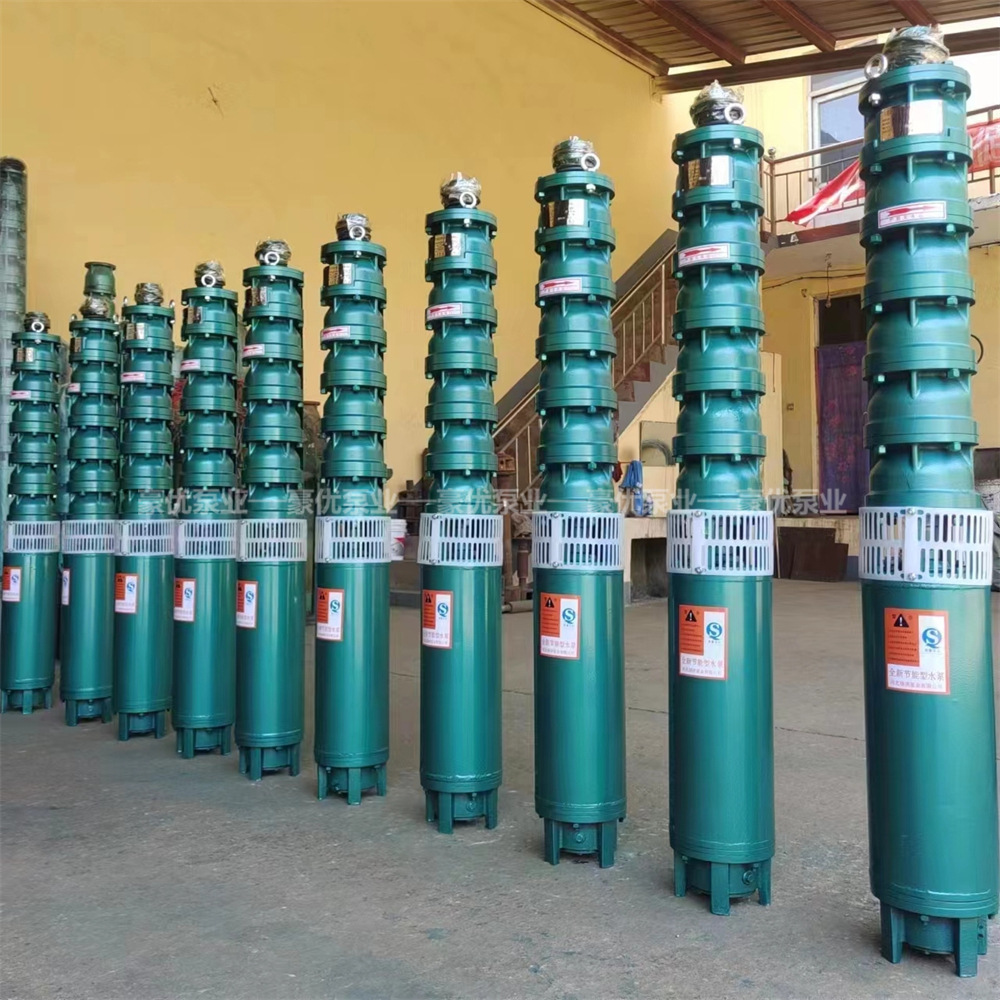 Los fabricantes suministran QJ pozo profundo bomba sumergible pozo multi-etapa bomba sumergible tierras de cultivo de riego de alta elevación bomba de pozo profundo