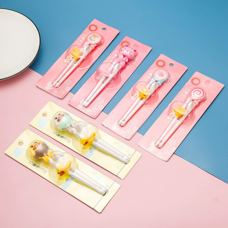 Practice, cartoon handheld chopsticks for training