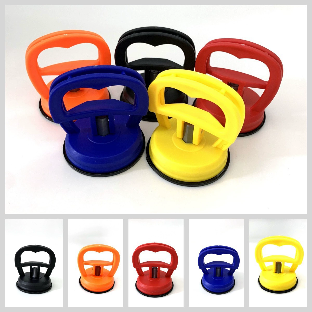 Ремонт вмятин на автомобиле, удаление стекла и плитки, маленькая и большая присоска для вытягивания