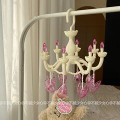 飽きないガーリーハート*日本のクリスタルシャンデリア型ハンガーガールハートプリンセス
