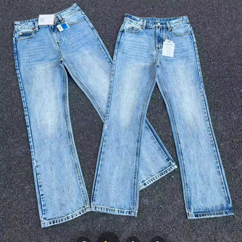 2024 Nissan New Batch Marble Pattern Vintage517 Jeans 80S Nostalgic Washed cleanfit