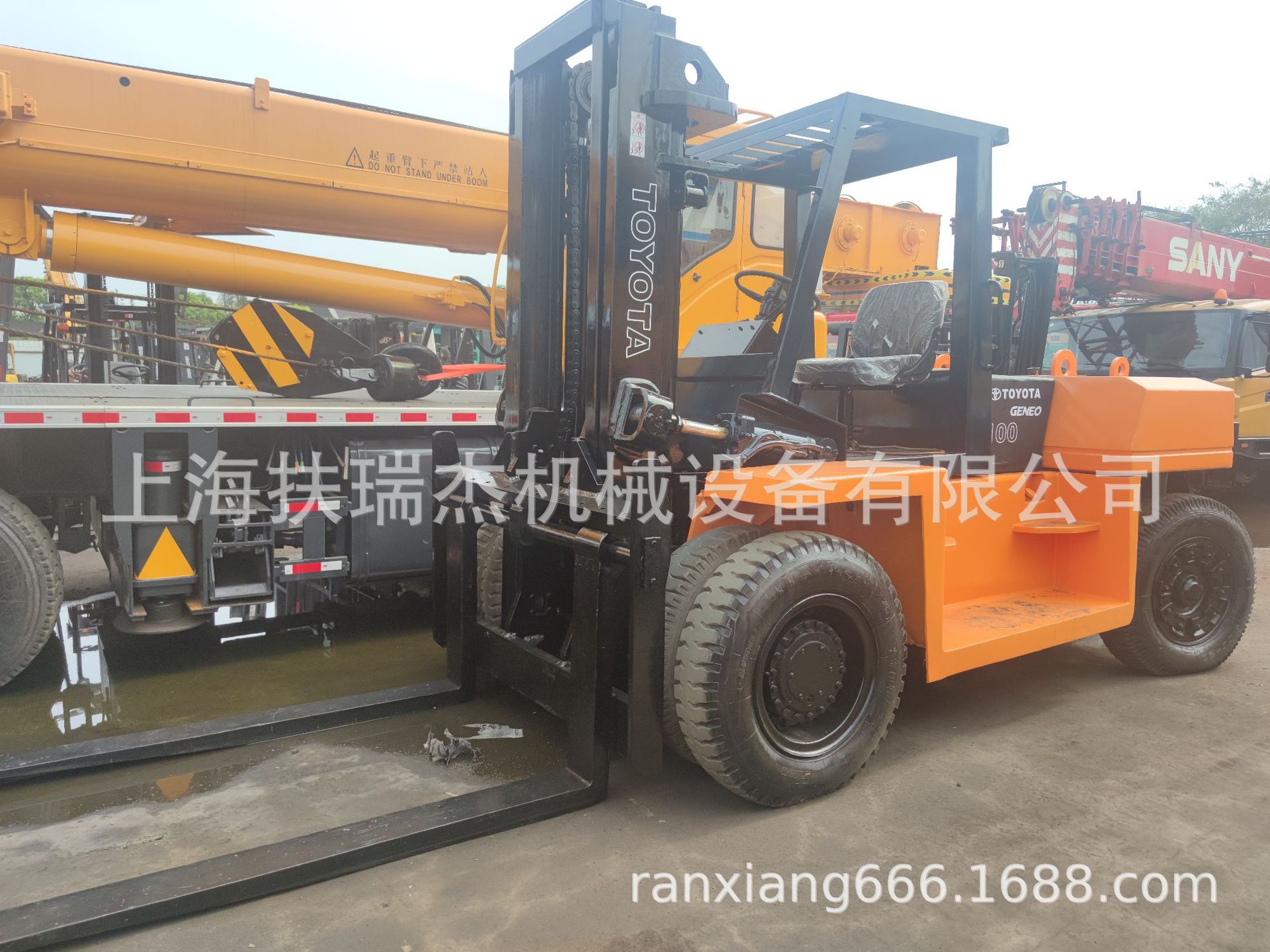 出售丰田100吨叉车 TCM10吨叉车 TOYOTA 叉车 杭叉10吨丰田5吨3吨