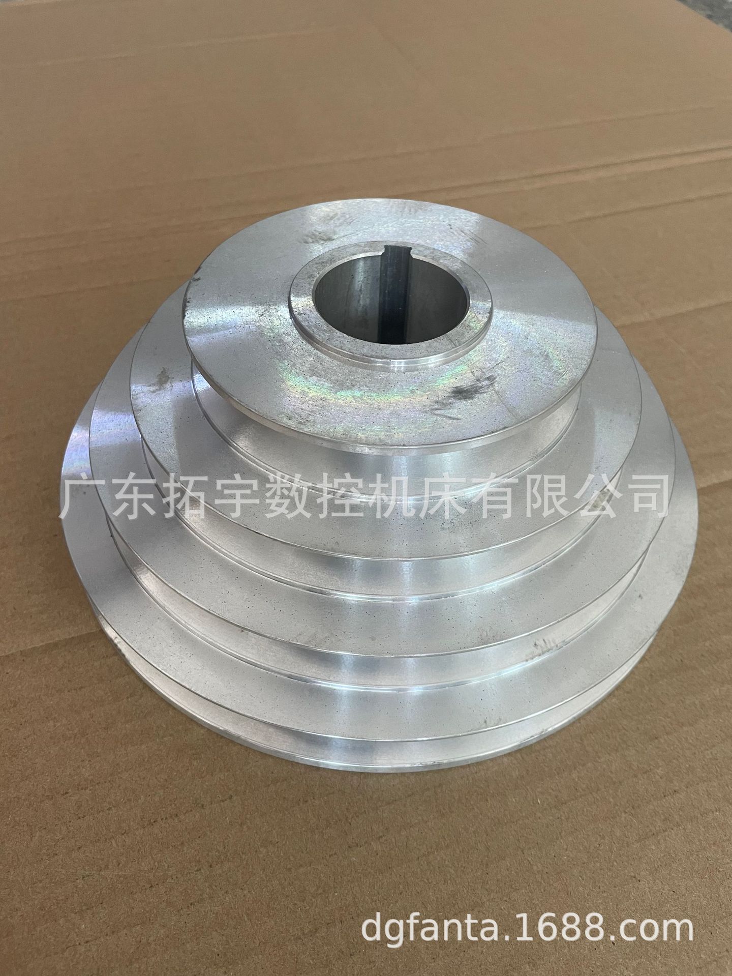 台湾立式摇臂铣床 机头零配件 莹瞬/台一主轴皮带轮全铝压铸