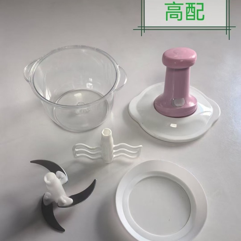 パッパードリル野菜ミンサー、手動プレス式野菜ミンサー、フードプロセッサー、野菜カッター、パッパードリルガーリックマッシャー|undefined