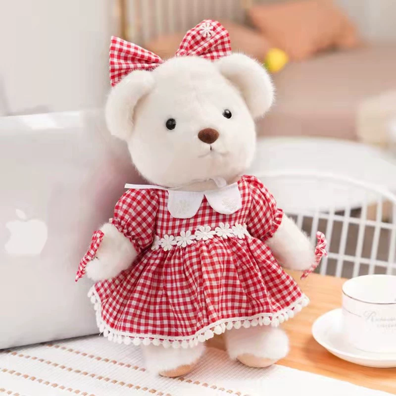 Плюшевая кукла, юбка, 30 см, с маленькими медведями, стиль Lolita