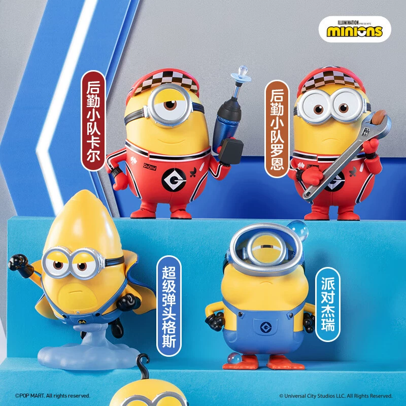 POP MART Глобальная Despicable Me 4 Сезон Фигура Слепая Коробка Модный Игрушечный Декор Подарок на день рождения
