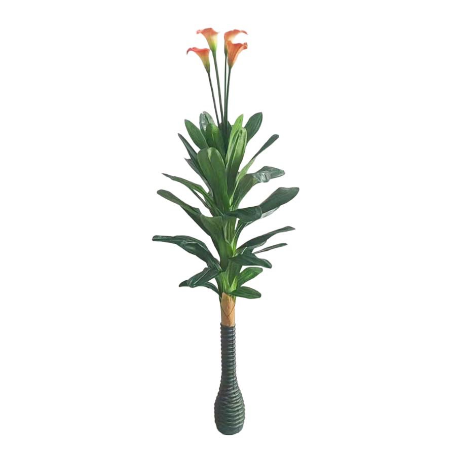 Spot oferta especial sala de estar del hogar nórdico decoración de plantas grandes decoración de piso simulación planta verde en maceta árbol artificial