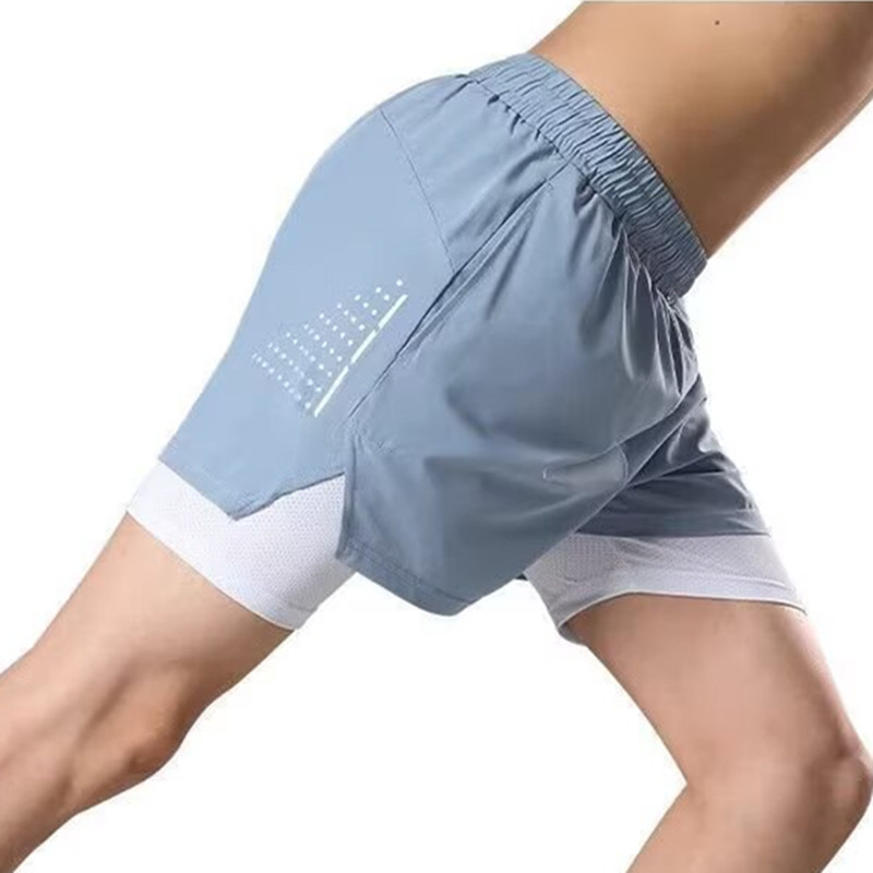 Men's Cycling Shorts for Mountain and Road Bikes, with Lining, Summer Ice Silk Quick-Dry, Can Hold a Phone Men's Cycling Shorts for Mountain and Road Bikes, with Lining, Summer Ice Silk Quick-Dry, Can Hold a Phone