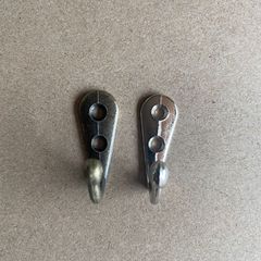 3 cm Single-Piece Clothes Hook, Ultra-Small Miniature Small Hook in Antique Bronze, Silver, and Gold Colors—Made from Zinc Alloy