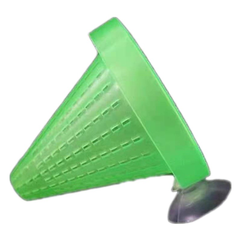 Tanque de peces gusano rojo Alimentador de taza gusano de pescado embudo de alimentación gusano cono de alimentación gusano de pescado gusano de sangre taza de alimentación acuario