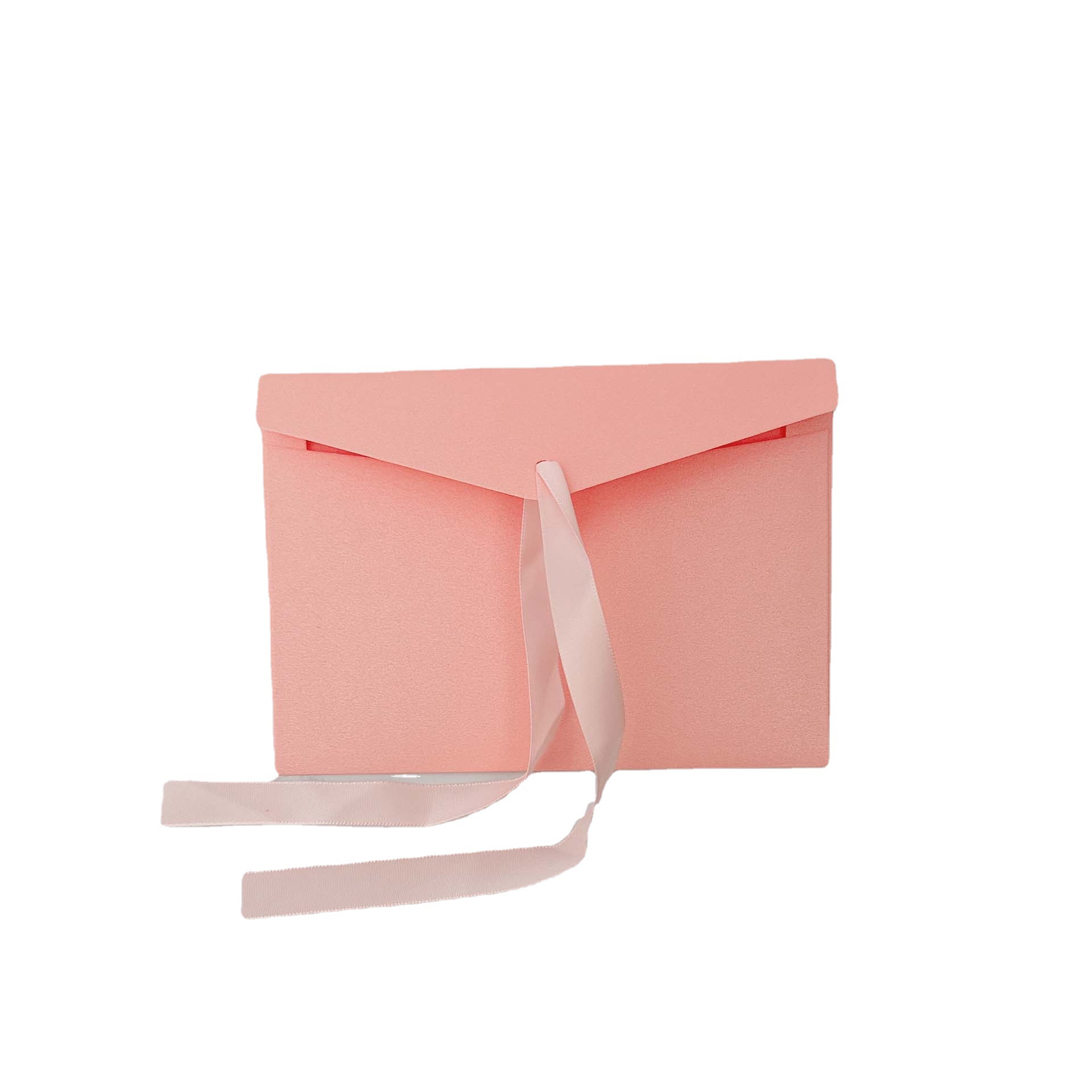 Sobre de color creativo de alto grado sobre europeo arco engrosado papel perlado sobre rosa tarjeta de invitación de estilo occidental