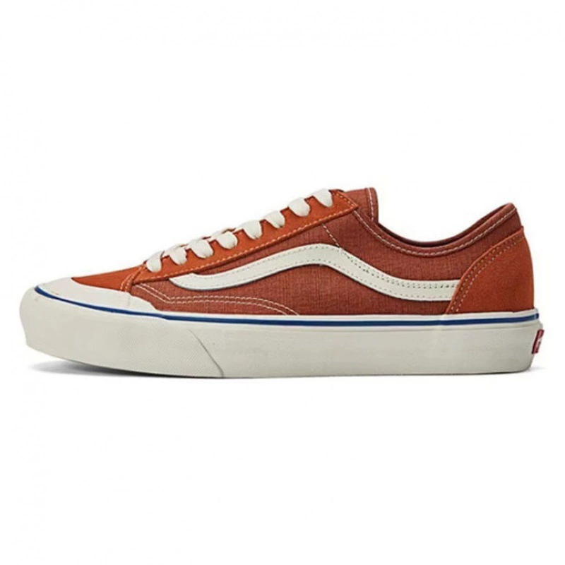 Обувь Vans классические кеды для младших школьников, дышащий холщовый повседневный низкий профиль