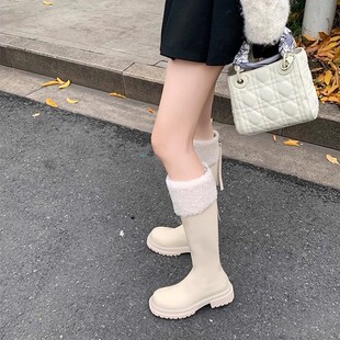 ţƤ~5cm�����Ƥ���^ϥ�LѥŮ��ɫ�ӽq�Ӻ�ëë��Ͳ�Tʿѥѩ��ѥ