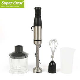 欧规英澳规SuperCrest新款4合1手持搅拌棒家用多功能料理机透明杯