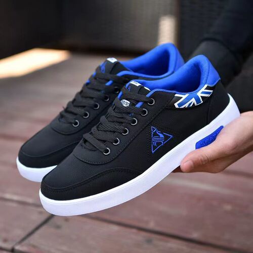 Men's Ankle Casual Shoes 2025 Summer Breathable Korean Style Trendy Comfy Canvas Shoes for Students