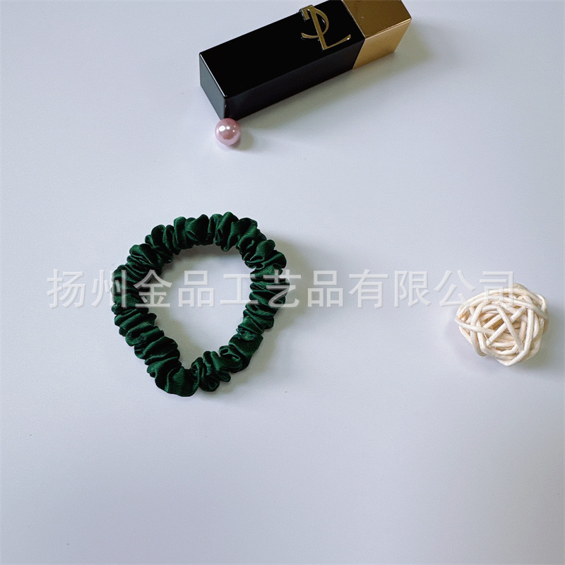 인터넷 연예인 녹색 얇은 머리끈