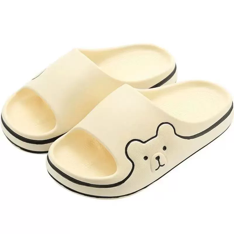 Summer cute high quality slippers for bath, for beloved