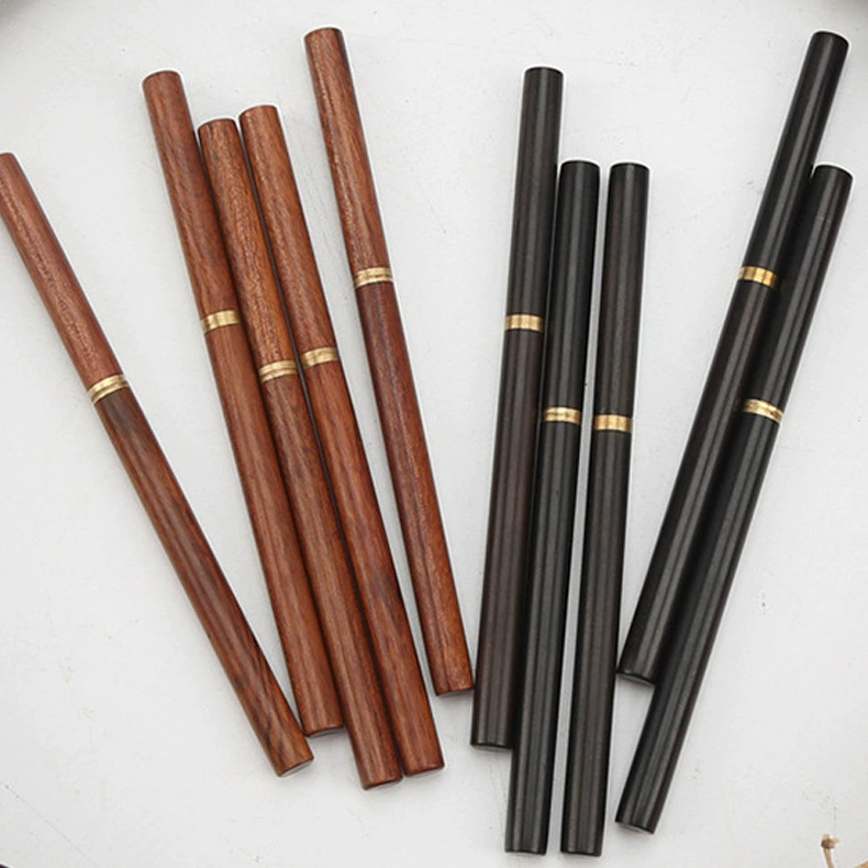 Hule Ebony Чистая медь очистка ладана головка стальная игла африканские кислые ветки полированная вручную табачная игла с прорезями оптом