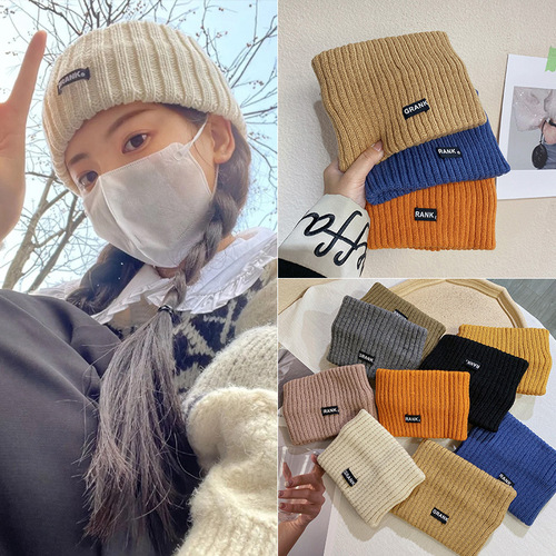 Manufacturer Direct Sales Influencer Knit Headband Korean Woolen Headband Autumn/Winter CRANK Wide Edge Sports Headscarf for Women
