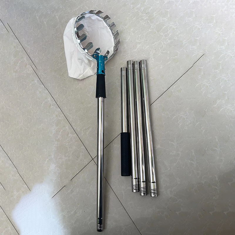 2,4 m 6 secciones 6 secciones + CABEZA DE ACERO INOXIDABLE