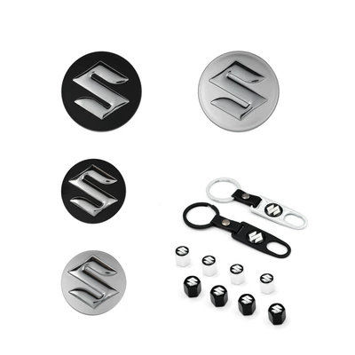 Suitable for Suzuki Wheel Hub Caps for New Sx4, Swift, Ignis, Alto, and Vitara Car Tire Center Caps