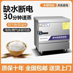 業務用蒸し米キャビネット電気蒸し器食堂大小電気兼用蒸し米インテリジェント全自動蒸し器蒸しキャビネット