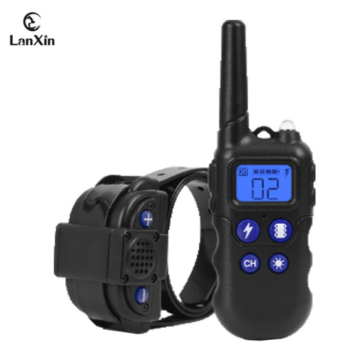 New model anti-barking remote training collar pet supply 1000-meter anti-bark training device factory wholesale