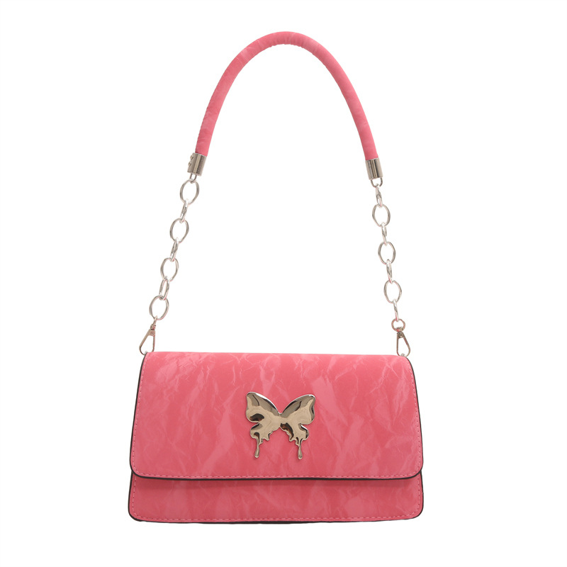 Bolso de cadena de diamond para mujeres 2024 primavera nueva bolsa cuadrada de bordado de alto valor de estilo estilo extranjero simple bolso de hombro