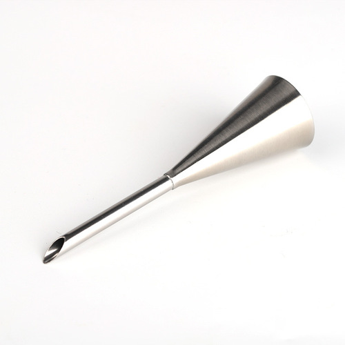 High-quality 304 stainless steel puff cream seamless nozzle squeezing nozzle Hokkaido chiffon stuffing long nozzle