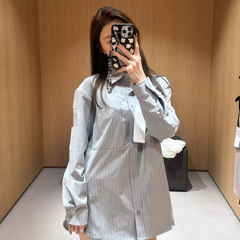 Korean Style Loose Solid Color Long-Sleeved Shirt and Shorts Two-Piece Set for Women, Summer Commuting Casual Versatile Set of Women's Clothing Korean Style Loose Solid Color Long-Sleeved Shirt and Shorts Two-Piece Set for Women, Summer Commuting Casual Versatile Set of Women's Clothing