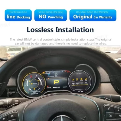 Gls Lcd Dashboard Central – automobile instrument