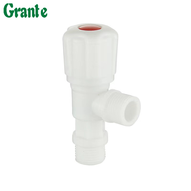 Public places outdoor indoor 4-point Liansu faucet household white PP engineering plastic washing machine faucet