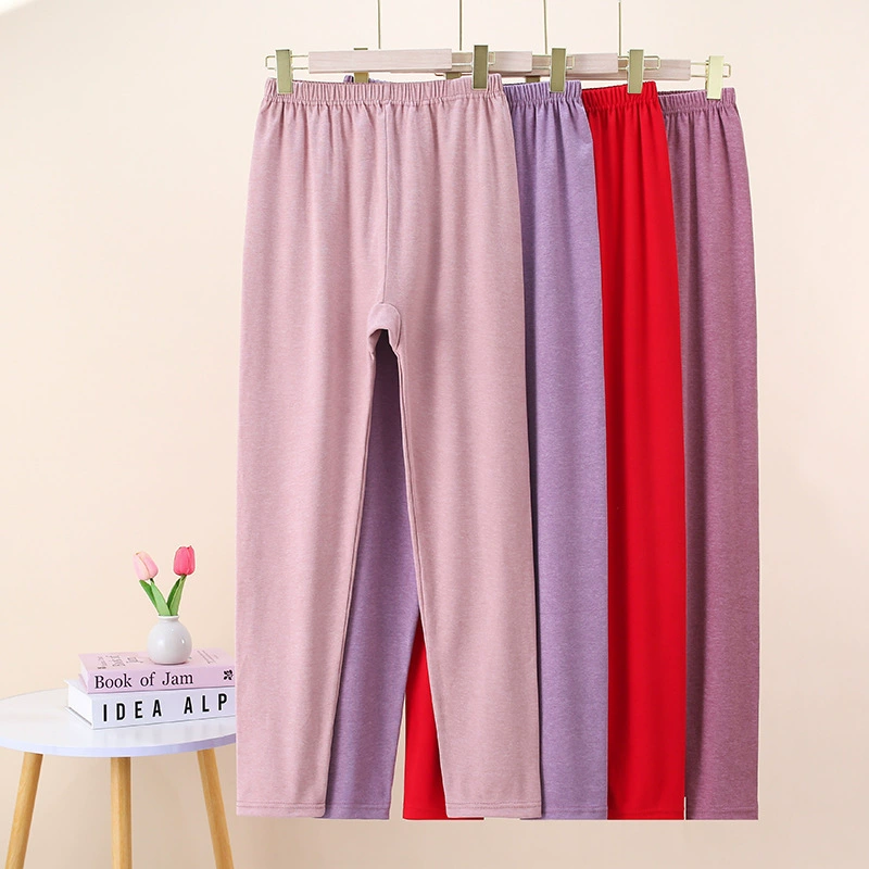 Женские термобрюки для весны и осени, из немецкого вельвета, теплые, свободные леггинсы для женщин, подходят для пожилых, с низкой посадкой, очень больших размеров, удобные трусы.