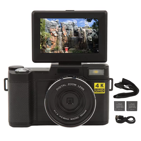 Black standard English version-4K+battery (2 in total)