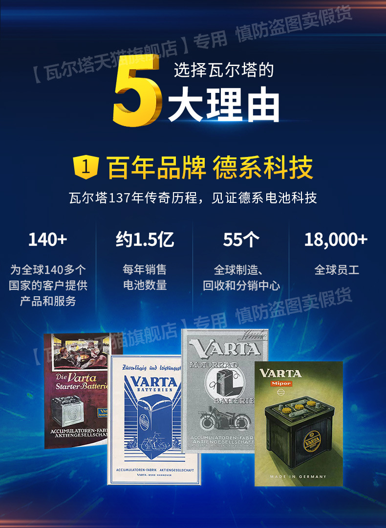Suitable for Valta Car Battery Efb 70Ah Start-Stop Battery Tiguan Passat Magotan Car