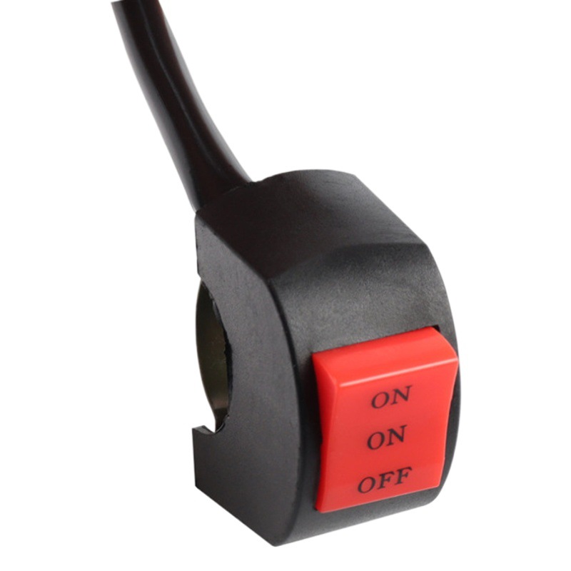 Coche eléctrico de la motocicleta interruptor de la manija de la motocicleta grifo mango luz de advertencia Modificación del interruptor de los faros Fuente de la fábrica