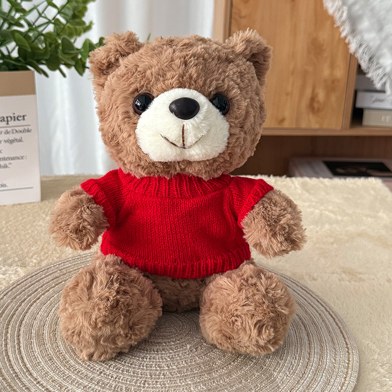 Transfronterizos Teddy Bear muñecas de peluche muñecas de tela regalo de graduación de chicas regalos de eventos logotipo imprimible