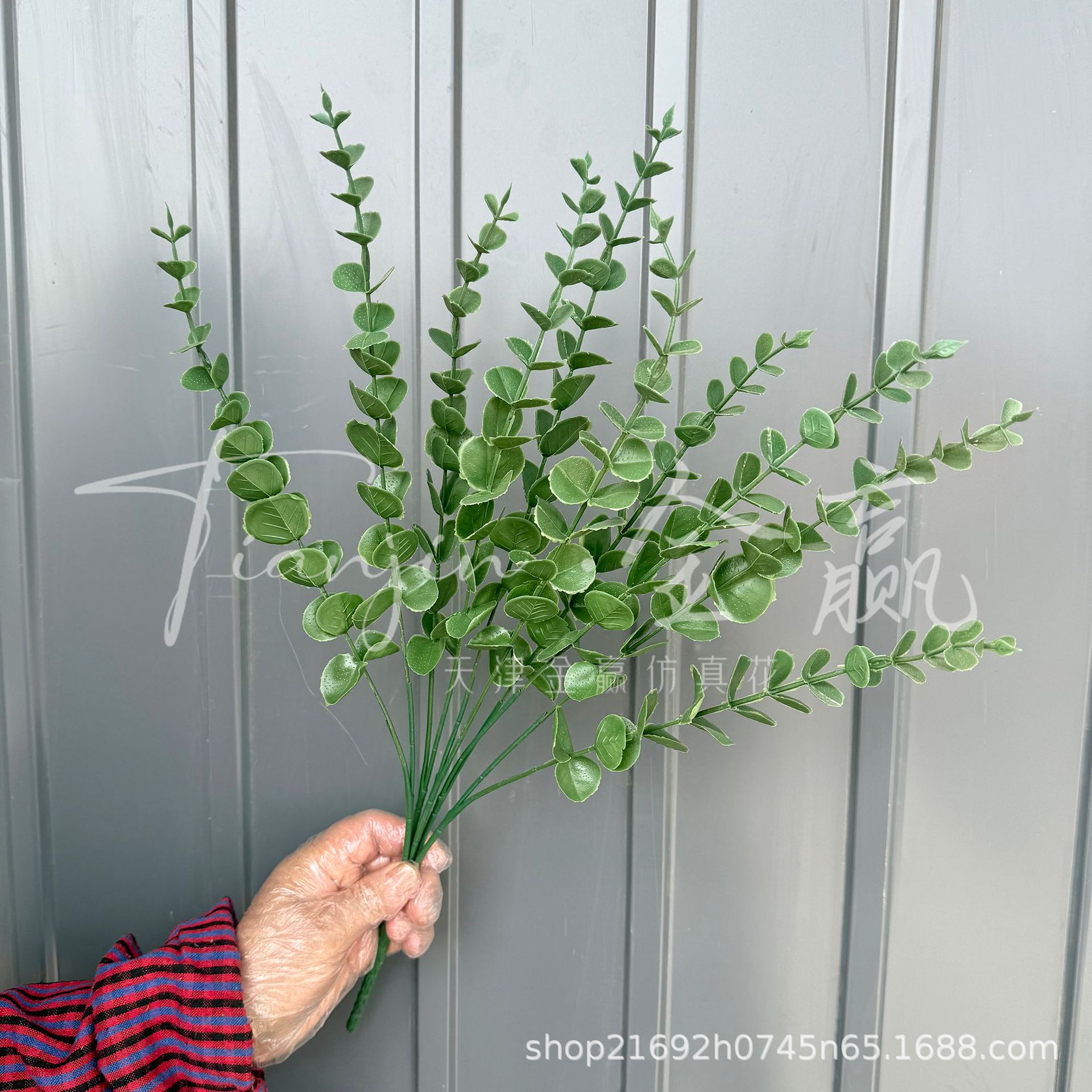Boda Mori Simulación de flores y plantas verdes Pico de bambú Hierba Simulación de plantas verdes de invierno espárragos Plantas de simulación Escenografía de plantas verdes falsas
