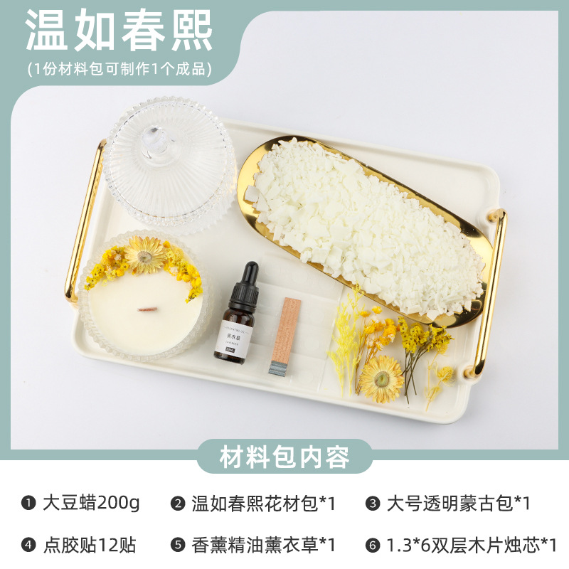 Paquete de materiales de flores secas de banana, paquete de paquetes